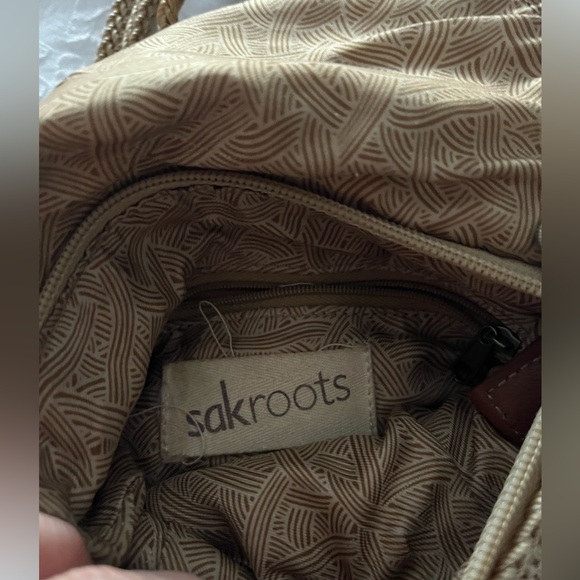 Sakroots Vegan Crossbody Crochet Boho Artsy Bag - Picture 3 of 6